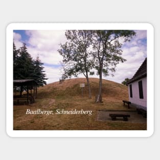 The barn grave in Baalberge Sticker